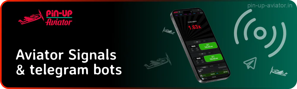 Using Aviator Signals & telegram bots to predict winnings in Aviator Pin Up is a dubious tool with no guaranteed result