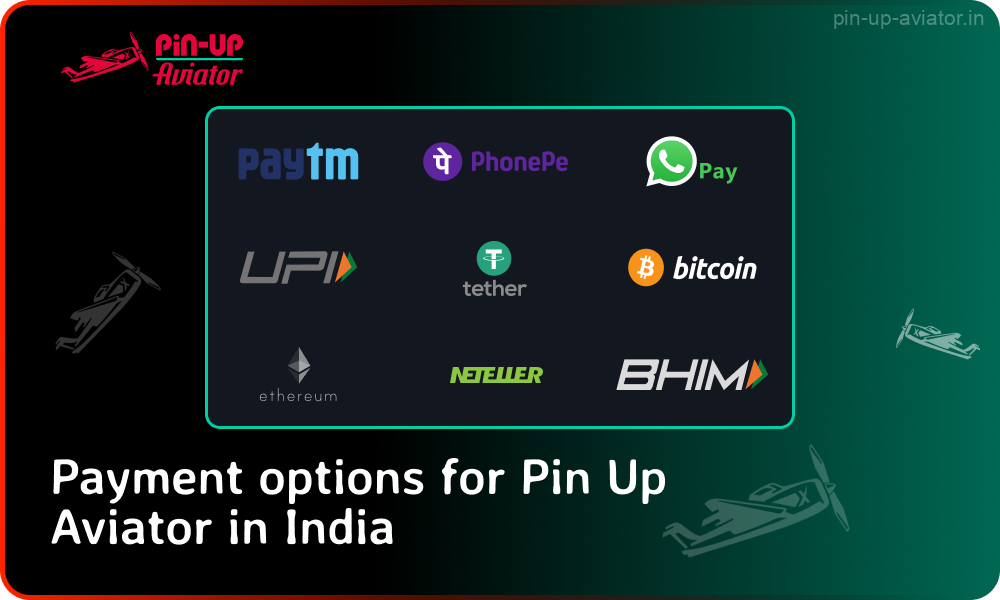 Pin Up Aviator Casino provides Indian players with reliable and secure payment options for depositing and withdrawing winnings