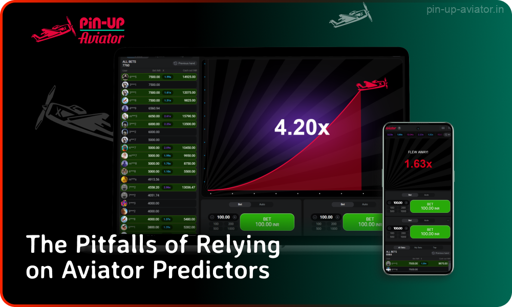 Using Pin Up Aviator bots not only poses data security risks, but can also lead to in-game problems, including false promises of prediction accuracy